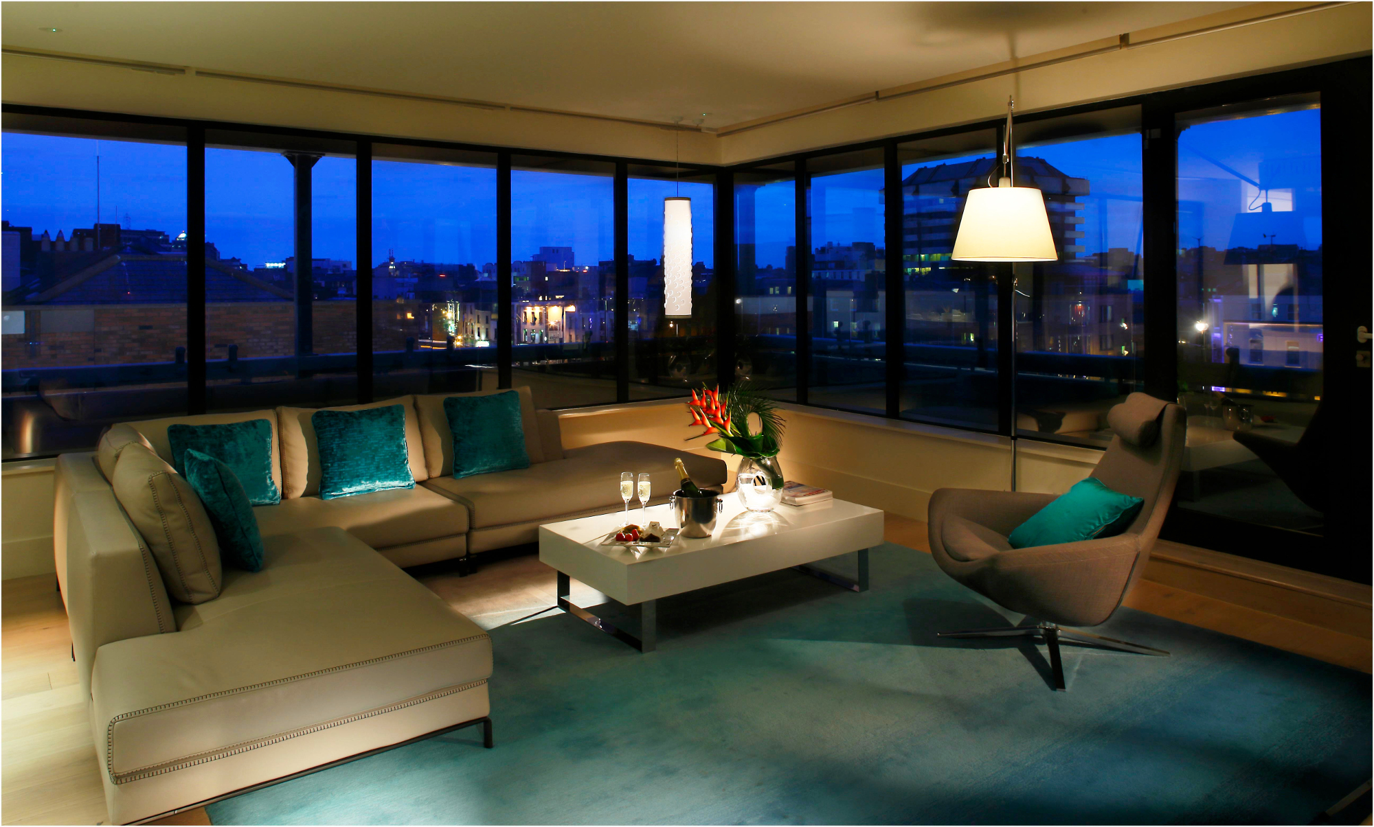 Hotel Fitout-Morrison Hotel-Penthouse Suite Lounge