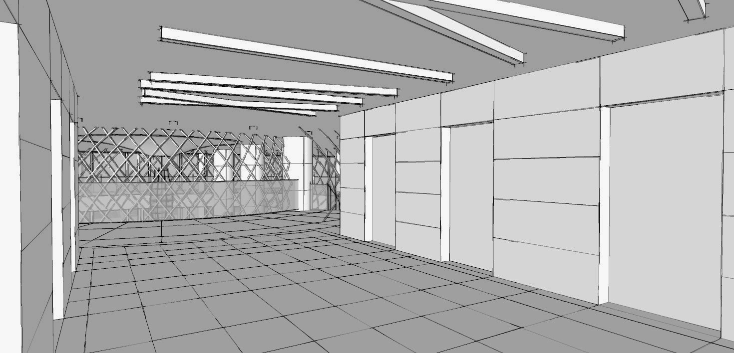 Hotel Fitout-Vietnamese Cultural Centre-Concept Lift Lobby