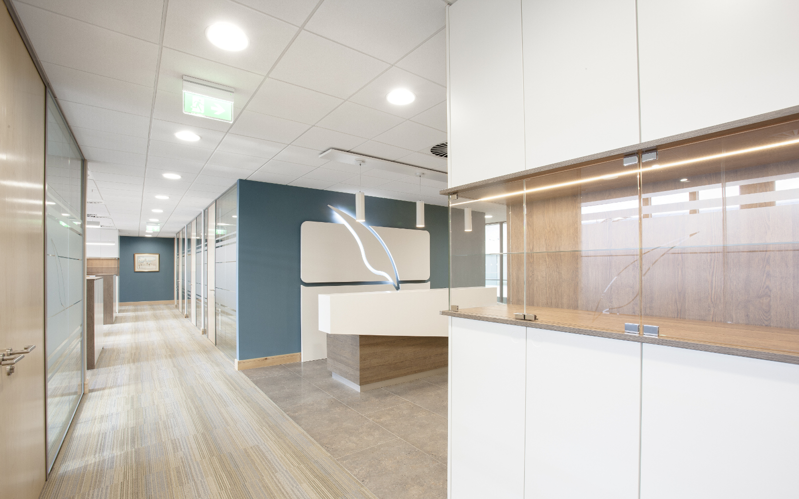 Office Fitout-Pearse Trust-Reception_Corridor